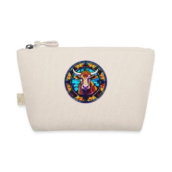 Unique Cow Art Design - Art du vitrail - Trousse biologique - nature - Devant
