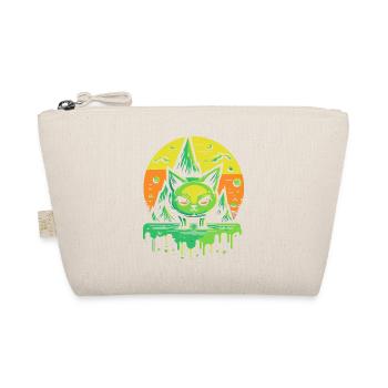 Nature, mountains and a sharp cat - Organic Pouch - nature - Front