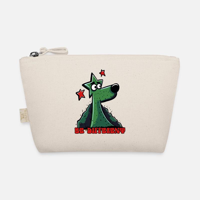 Be Different: Funny-Looking Star Dog Organic Pouch