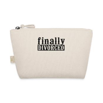 Happy Divorce Party Finally - Organic Pouch - nature - Front