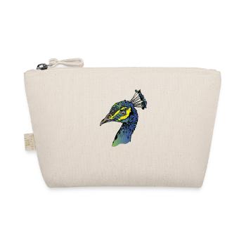 Peacock Bird Colors Animal Zoo - Organic Pouch - nature - Front