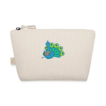 Peacock lit un livre Plumes d’oiseau - Trousse biologique - nature - Devant