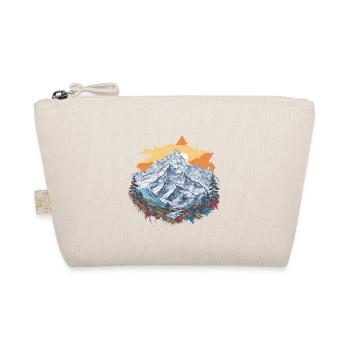 Vintage Mountain Hiking Alpinisme Esthétique Design - Trousse biologique - nature - Devant