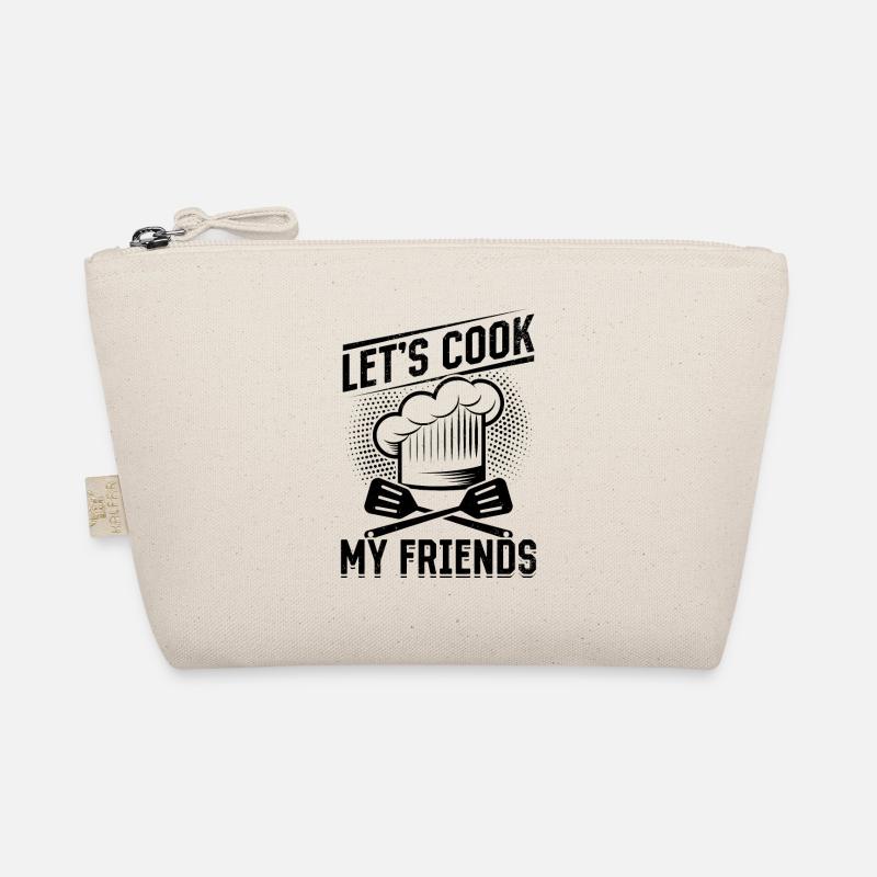 Let's Cook My Friends Cooking Instruments Kitchen - Bio-Täschchen - Natur