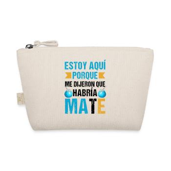 Argentinien-Flagge Argentinischer Yerba Mate Tee - Bio-Täschchen - Natur - Vorne