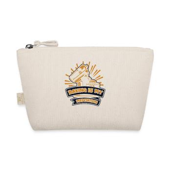 Baking Is My Meditation Confectioner Hobby Baker - Organic Pouch - nature - Front