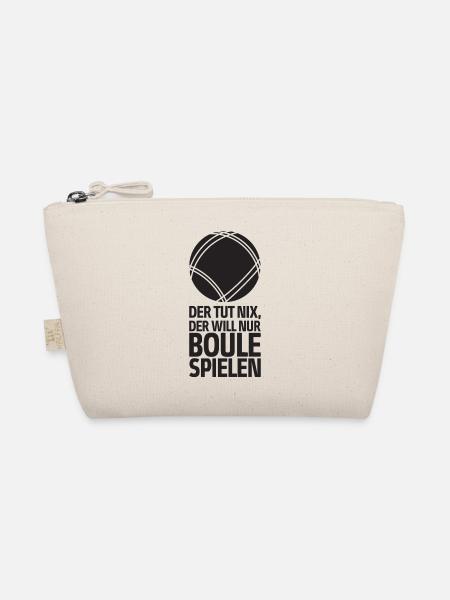 Der tut nix der will nur Boule spielen Petanque - Bio-Täschchen - Natur
