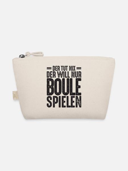 Der tut nix der will nur Boule spielen Petanque - Bio-Täschchen - Natur