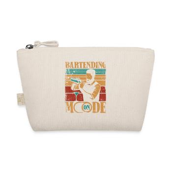 Bartending Mode On Barmann Bartender Mixologist - Organic Pouch - nature - Front