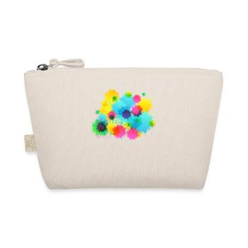 Paintball paint splash - Organic Pouch - nature - Front