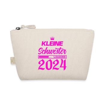 schwester 2024 loading - Bio-Täschchen - Natur - Vorne