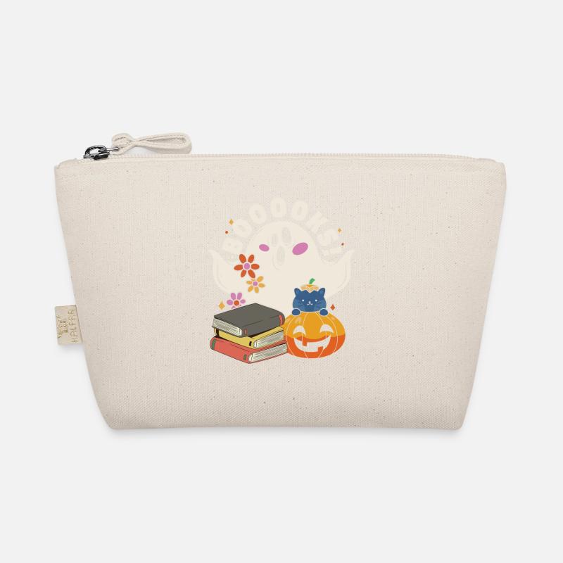 Groovy Read More Books Ghost Cute Funny Organic Pouch