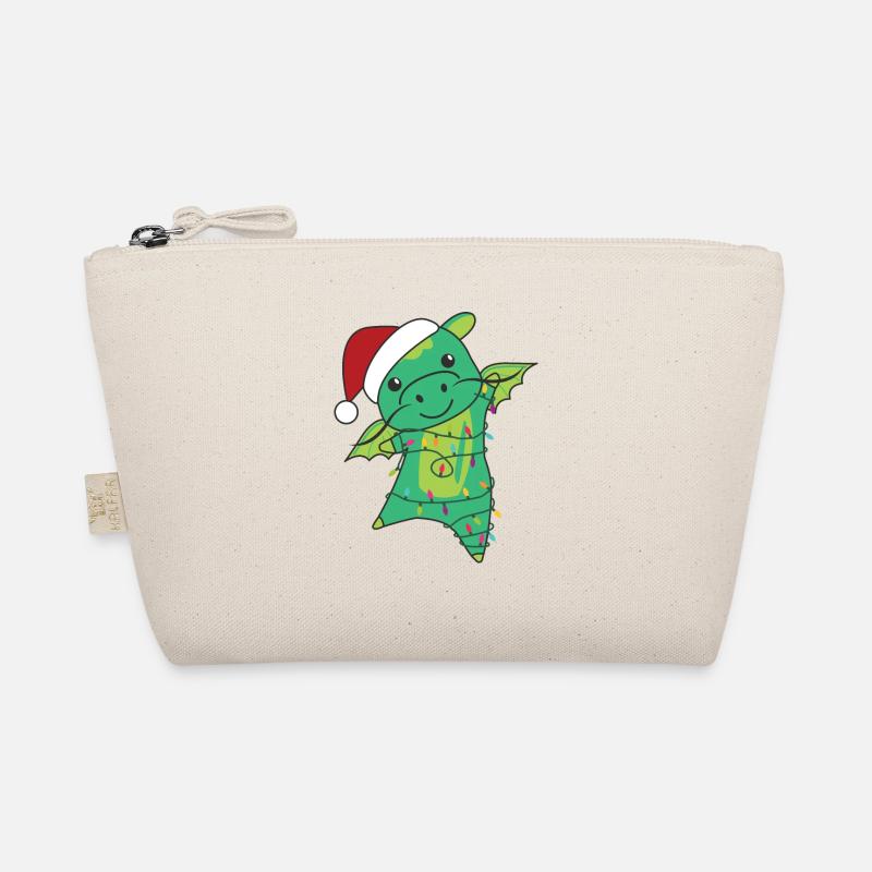 Dragon Christmas Winter Animals Dragon Organic Pouch