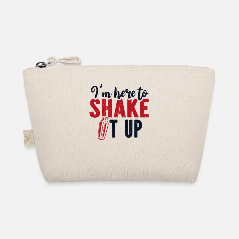 I'm Here To Shake It Up Bartender Mixologist Bio-Täschchen
