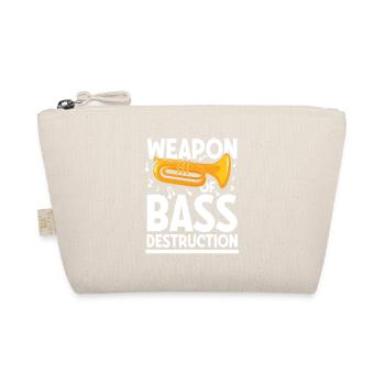 Weapon of bass destruction - Bio-Täschchen - Natur - Vorne