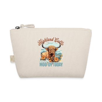 Highland cattle feel hardy today - Organic Pouch - nature - Front