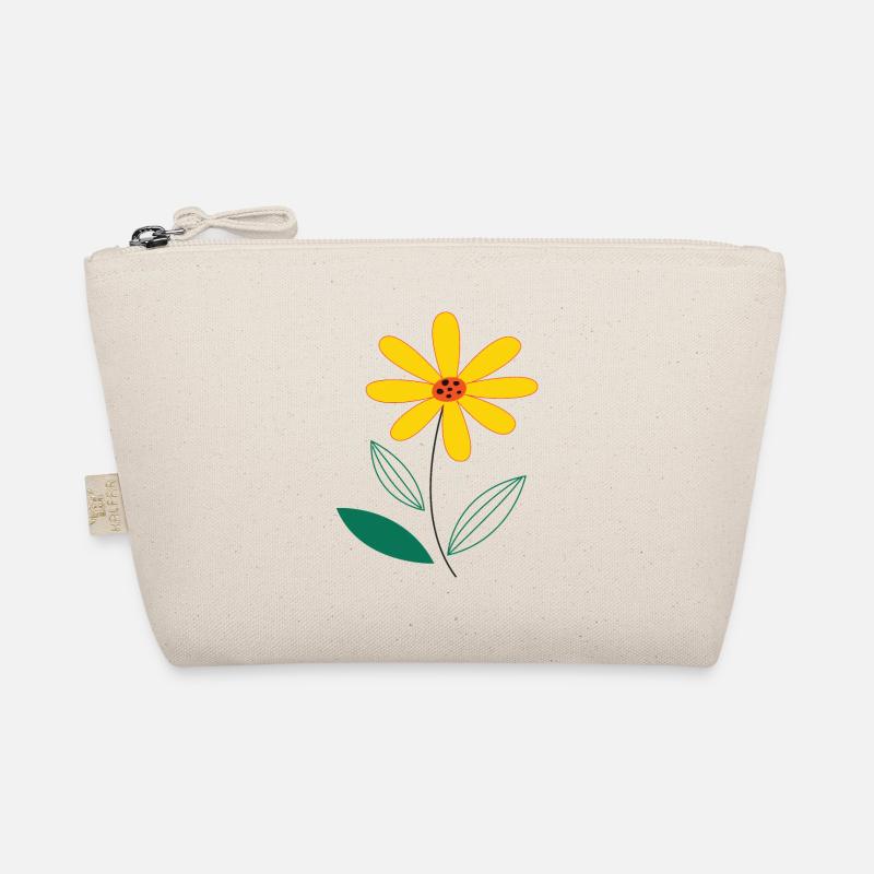 Yellow flower Organic Pouch