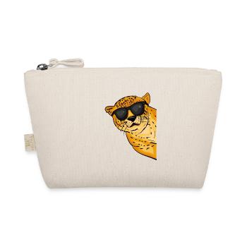 Gepard Geschenk Kinder Afrika Safari Gepard - Bio-Täschchen - Natur - Vorne