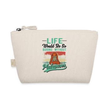 Platypus Gift Platypus - Organic Pouch - nature - Front