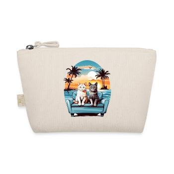 Cats by the sea - Organic Pouch - nature - Front