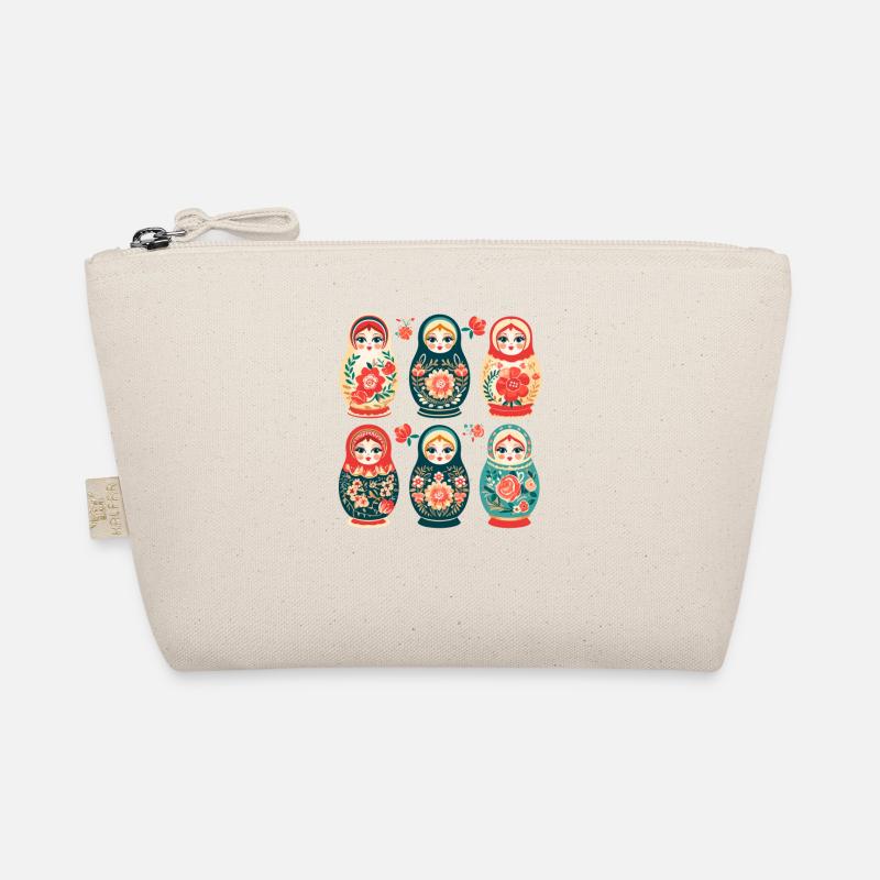 Russian nesting doll Organic Pouch