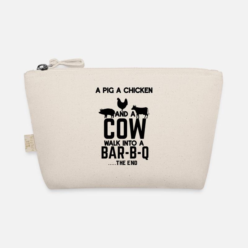 Un cochon, un poulet et une vache entrent dans un B Trousse biologique