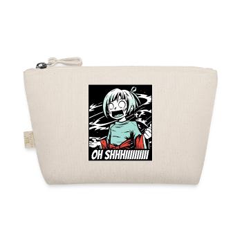 Oh Scheiße, Mädchen, Anime - Bio-Täschchen - Natur - Vorne