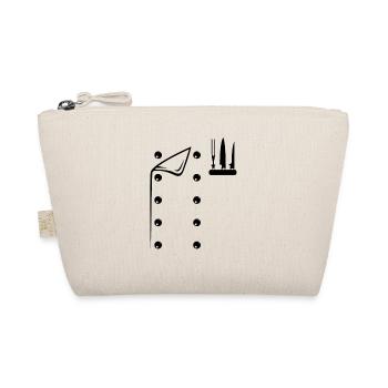 Chef Costume Culinary Chef Cooking Costume Kitchen - Organic Pouch - nature - Front