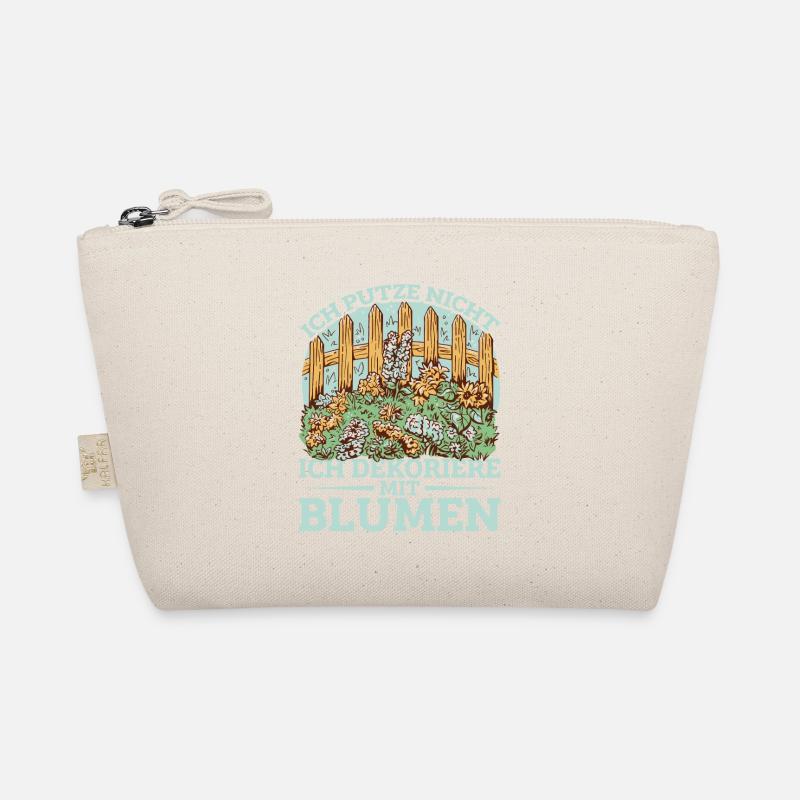 Blumenbeet Schrebergarten Gartenliebhaber - Bio-Täschchen - Natur