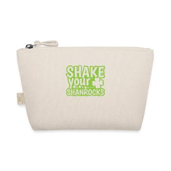 Shake your Shanrocks St. Patricks Day - Bio-Täschchen - Natur - Vorne