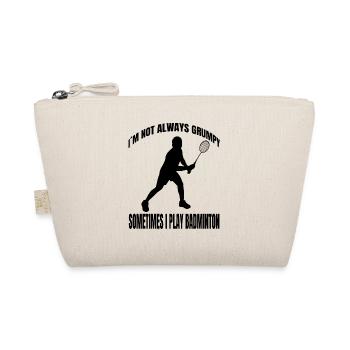 Badminton badminton fan badminton badminton team - Organic Pouch - nature - Front