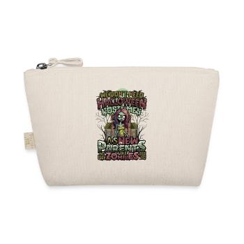 No Halloween costume, just Halloween for parents - Organic Pouch - nature - Front