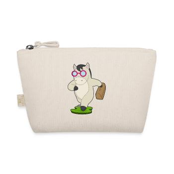 Horse Entrepreneur Briefcase - Organic Pouch - nature - Front