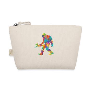 Bigfoot Paintball Sasquatch Paintballer Funny - Bio-Täschchen - Natur - Vorne
