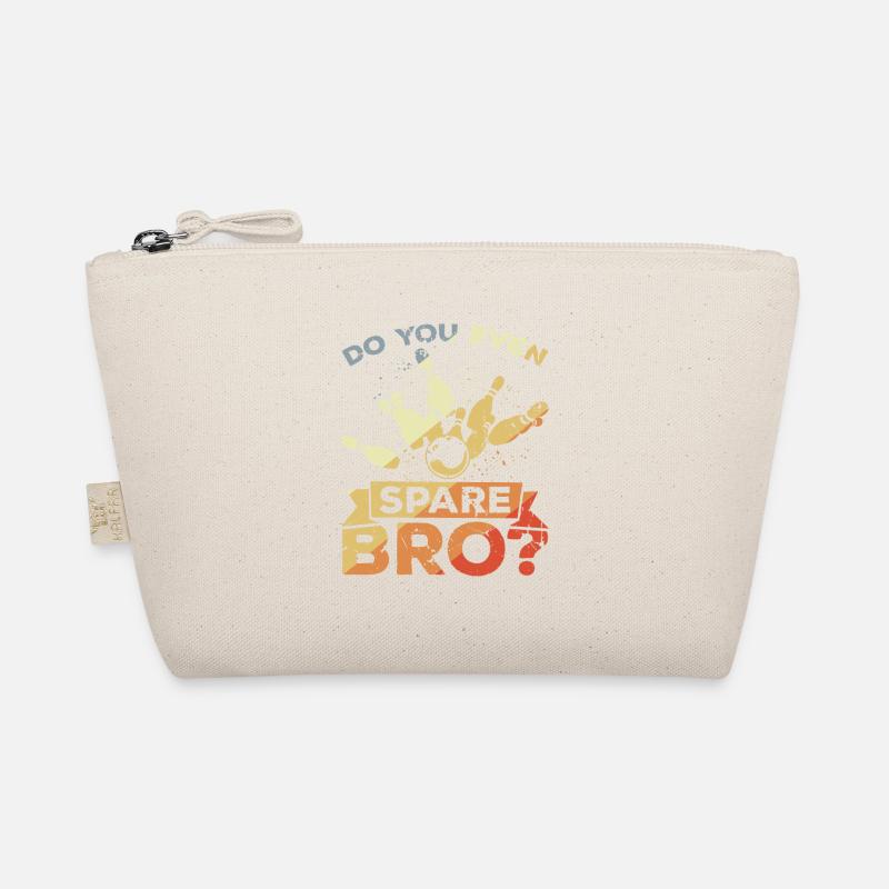 Bowler Saying Organic Pouch