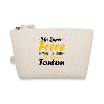 Un super frère devient toujours un super tonton - Trousse biologique - nature - Devant