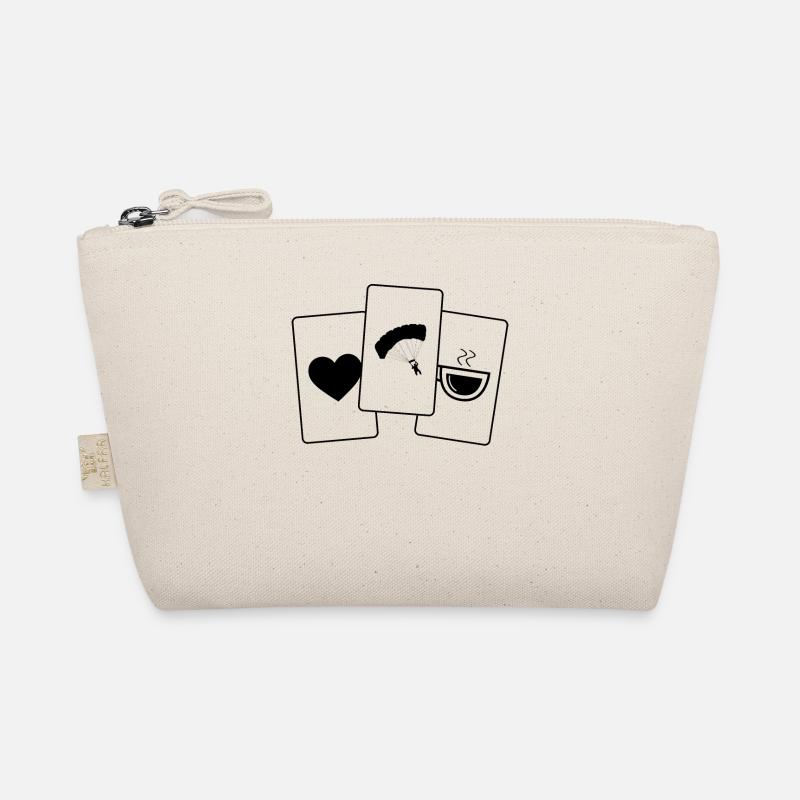 Heart - Coffee - Paragliding - Organic Pouch