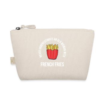 Lustige Pommes Lustig French Fries - Bio-Täschchen - Natur - Vorne