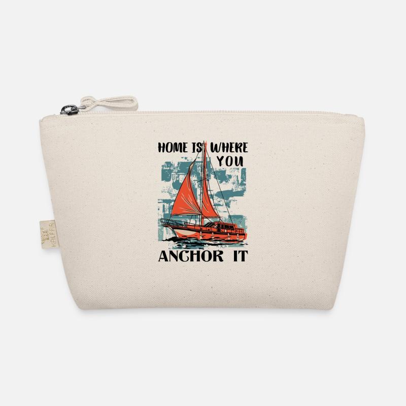 Sailor Sailboat Sailing Ship Sailing Yacht Organic Pouch