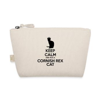 Restez calme - Cornish Rex Cat Mama Papa Papa Papa - Trousse biologique - nature - Devant