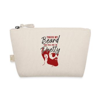 Beard Lover Bearded Man Ginger - Organic Pouch - nature - Front