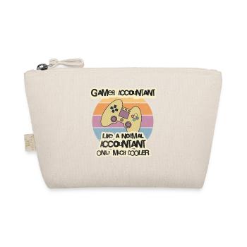 Gamer Accountant T-Shirt, Accountant Shirt, Accoun - Organic Pouch - nature - Front