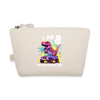 T-Rex conduit un camion monstre J’ai 8e anniversaire - Trousse biologique - nature - Devant