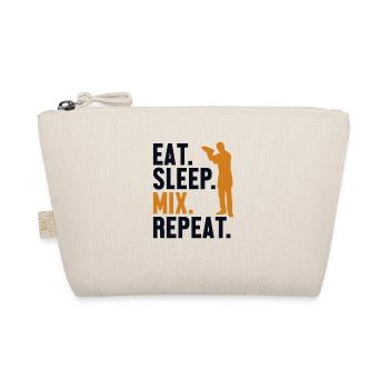 Eat Sleep Mix Repeat Bartender Mixologist Barman - Trousse biologique - nature - Devant