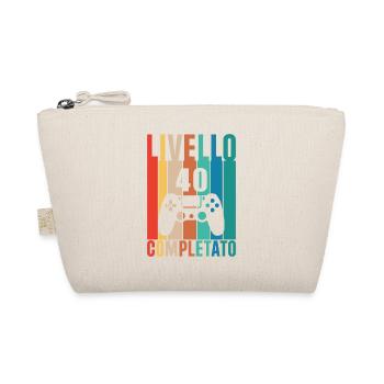 Vintage Anniversaire Niveau 40 - Trousse biologique - nature - Devant