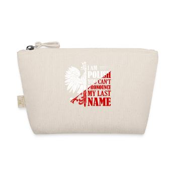 I Am Polish You Can't Pronounce My Last Name Polsk - Bio-Täschchen - Natur - Vorne