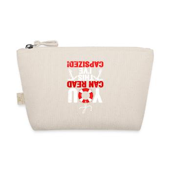If you can read this, I'm capsized in the mood - Organic Pouch - nature - Front