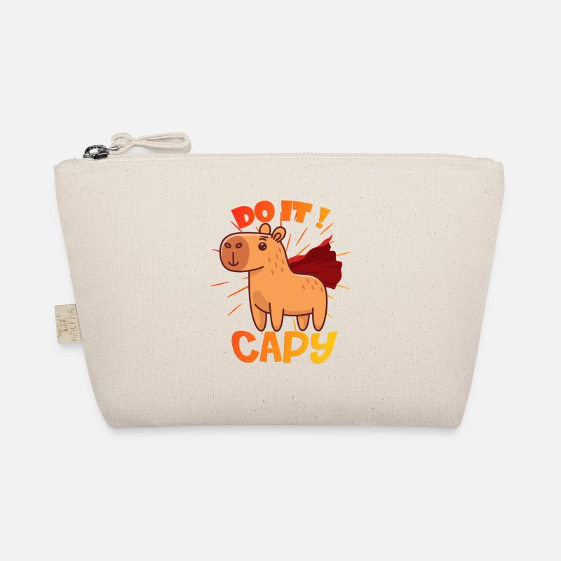 Capybara Wasserschwein Organic Pouch