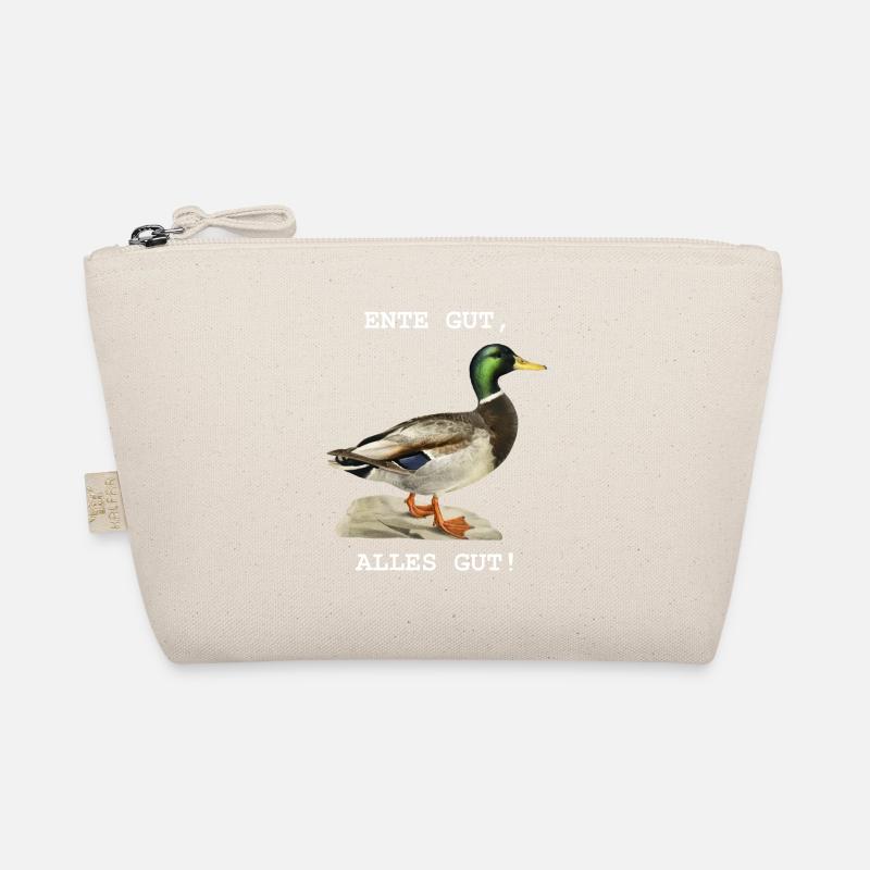 Ente gut, alles gut! - Bio-Täschchen - Natur