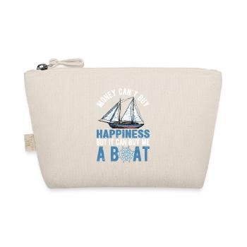 Money can't buy happiness, but it can give me a - Organic Pouch - nature - Front